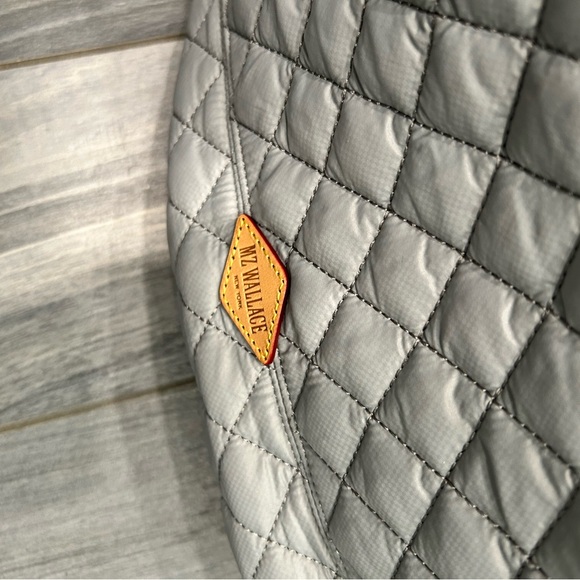 MZ Wallace Metro Tote Dove Grey New with Tags - Picture 9 of 13